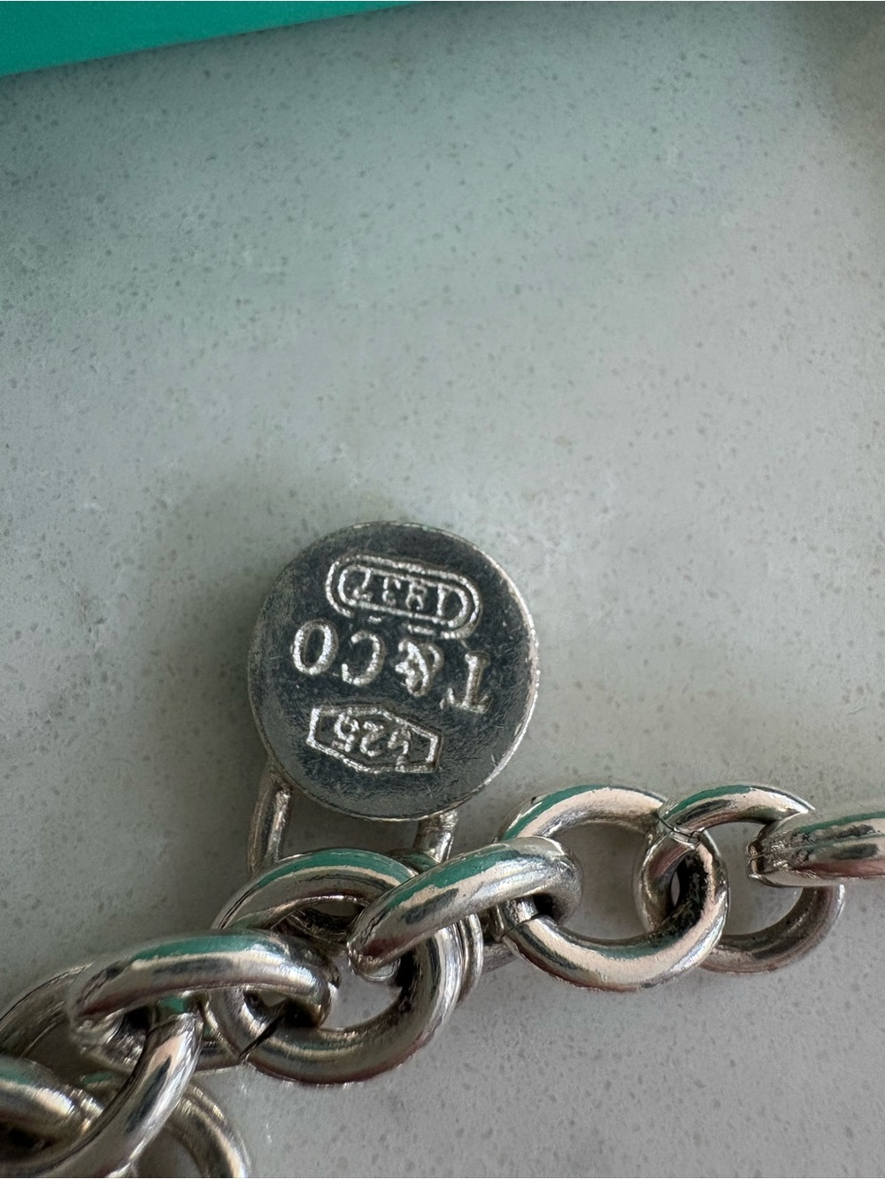 Vintage Tiffany & Co. Sterling Silver Charm Bracelet - Picture 5 of 7